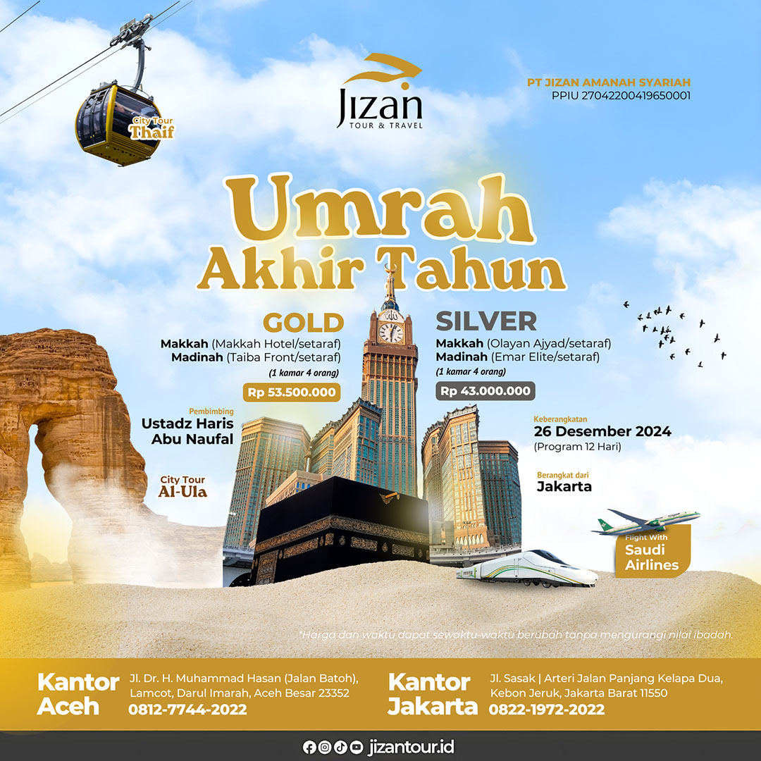 Umrah Akhir Tahun Jakarta - 1