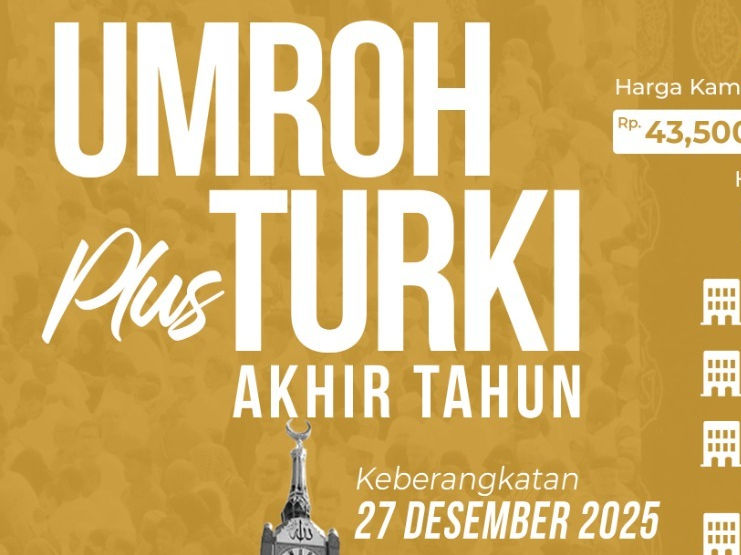Umroh Plus Turki Desember 2025